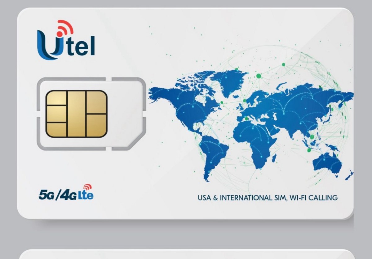 Utel 美国及国际实体 SIM 卡